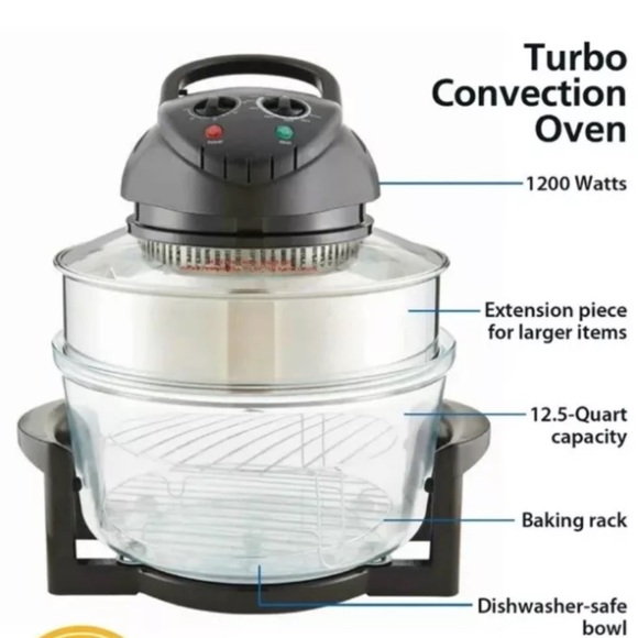 Mainstays turbo convection oven new in box - Picture 3 of 15